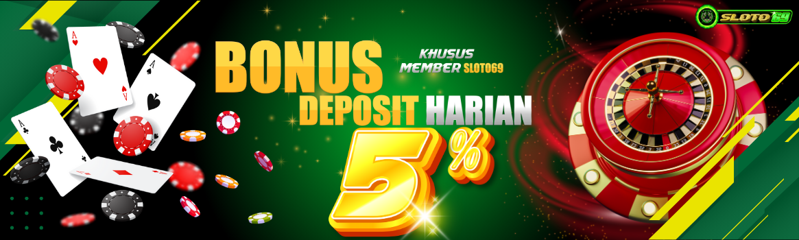 BONUS  HARIAN 5%